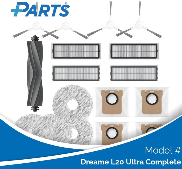 Plus.Parts Dreame L20 Ultra Complete Onderhoudsset (Plus.Parts® alternatief voor RAK28) Overig