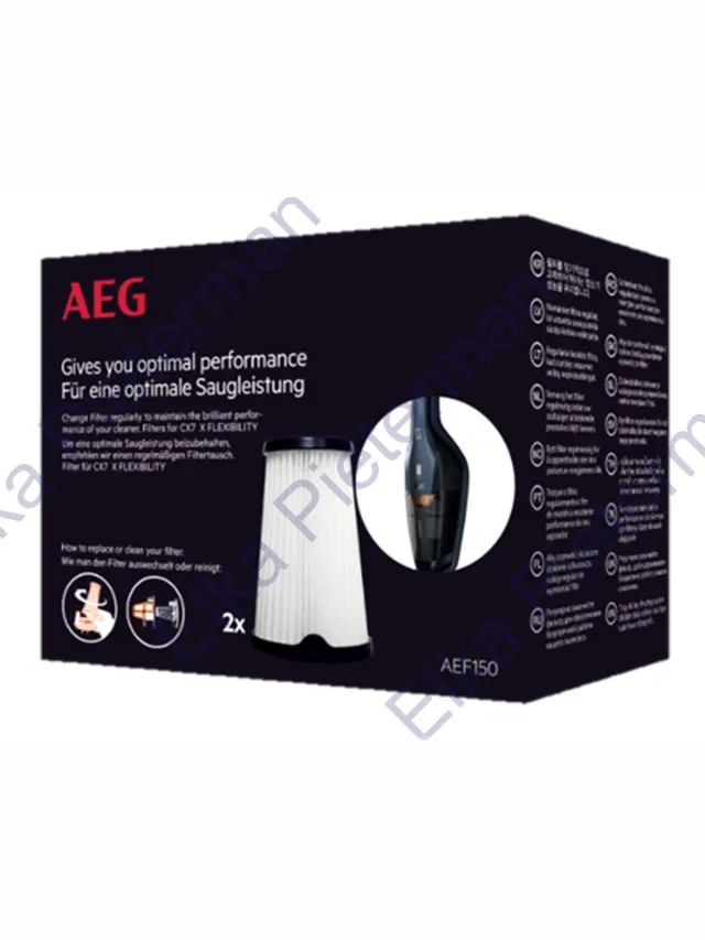 Aeg AEF150 filter CX 7-2 kleur