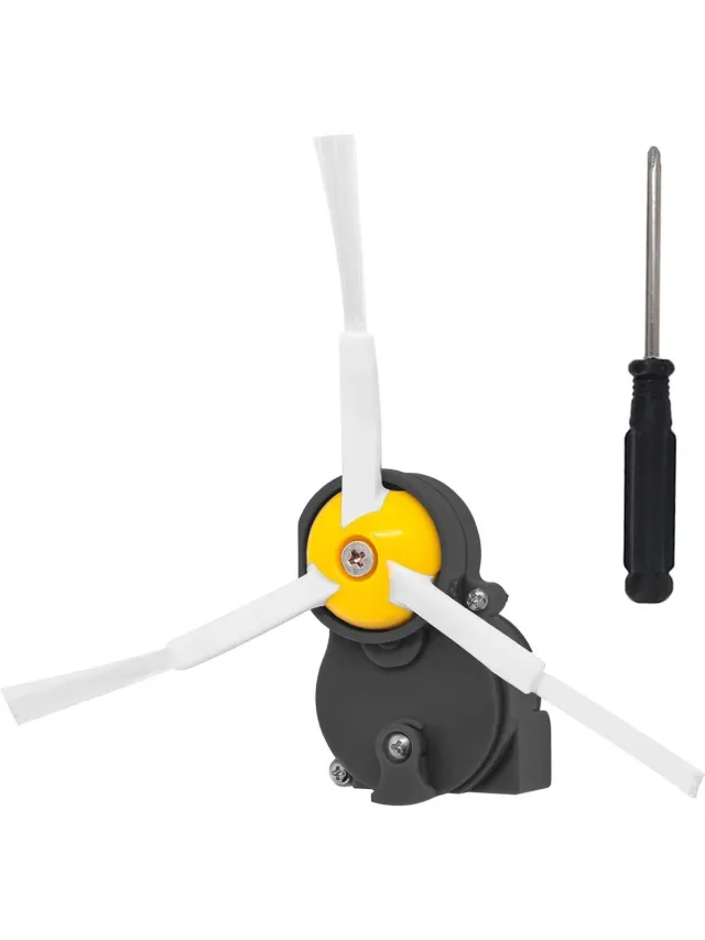 Plus.Parts iRobot Roomba 500, 600, 700, 800, 900, 'e', 'i' en 'j' Serie Zijborstelmodule (Plus.Parts®) Overig