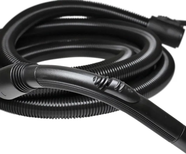 VHBW Vervangingsslang compatibel met Kärcher MV2-cartridge *EU-I 1.629-764.0, MV 2 Premium stofzuiger - 5,5 m, handvat, 35 mm ronde aansluiting zwart