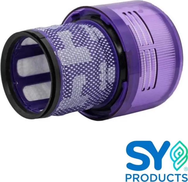 SYproducts HEPA Filter voor Dyson Stofzuiger - Geschikt voor Dyson Steelstofzuiger V11/V15 Series - Wasbaar Paars