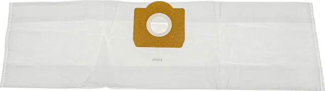 VHBW 10 stuks vervangende stofzakken voor Bosch Siemens type X, type W voor stofzuigers - 35 cm x 21,5 cm, wit