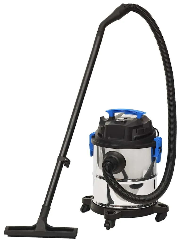 vidaXL Nat- en droogzuiger 1200 W 20 L zilverkleurig, foto 2