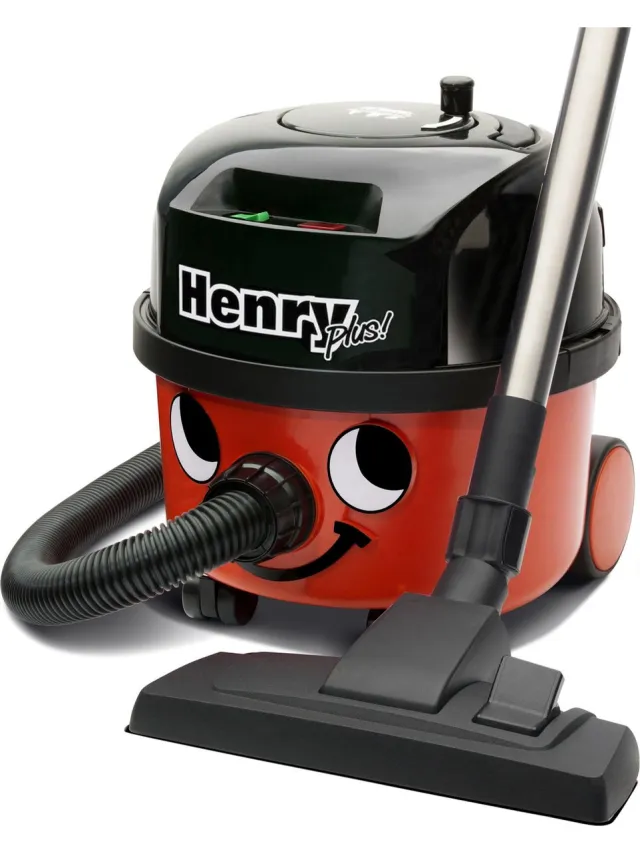 Numatic Henry Plus Hrp200 - Stofzuiger met zak rood