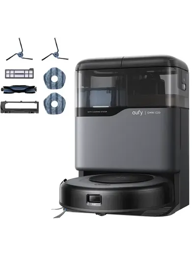 Eufy Omni C20 robotstofzuiger zwart