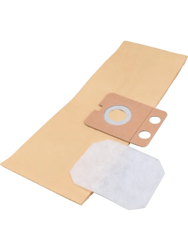 Covako Geschikt voor WAP. 5 STUKS. Stofzuigerzakken voor TwoPly Dust Bag, 22198000, + Motorfilter. Covako merk