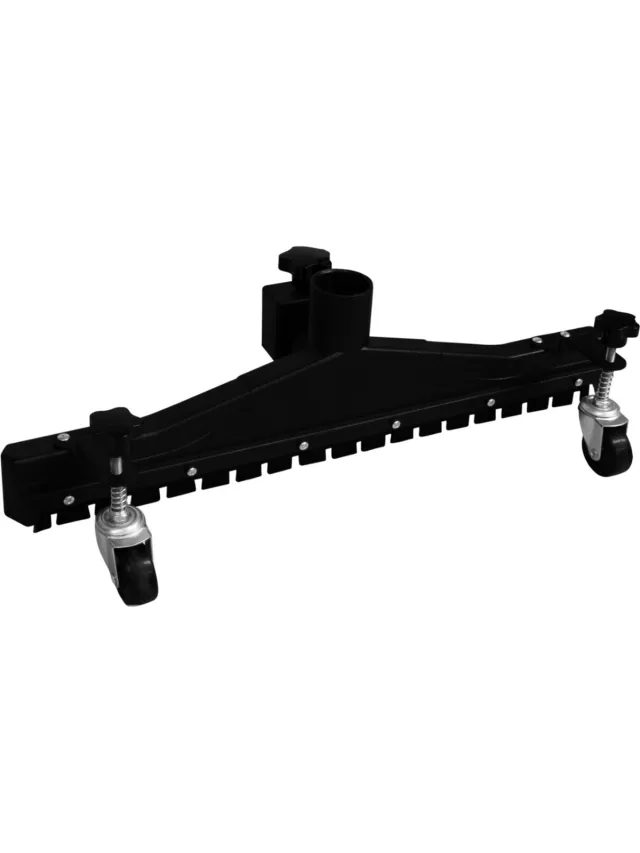 MonsterShop 80l vloermondstuk voor stofzuiger - zwart - 80l - met duwstang