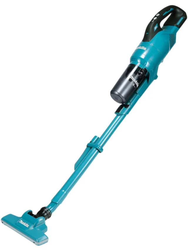 Makita DCL286FZ Accu Steelstofzuiger Blauw 18V Basic Body Zwart