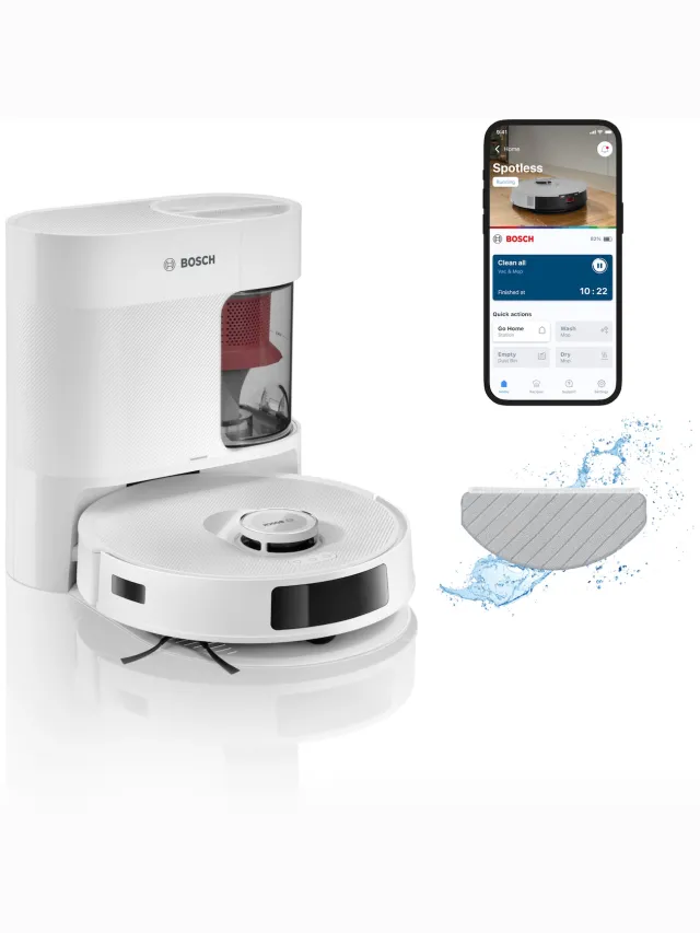 Bosch BCRD2W robotstofzuiger wit