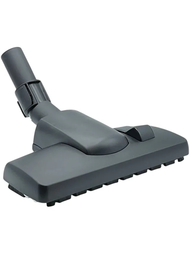 Fixem Zuigmond Geschikt voor Numatic Henry, Hetty, James & Meer – Stofzuigermondstuk 32mm – Metalen Bodem – Parkeerstand – Geschikt voor Tapijt, Harde Vloeren, Parket, Laminaat & Tegels Groot zuigoppervlak met wiel
