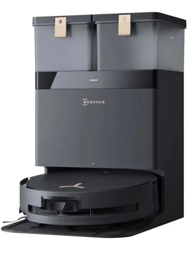 Ecovacs DEEBOT X8 OMNI - Robotstofzuiger met Dweilfunctie Zwart