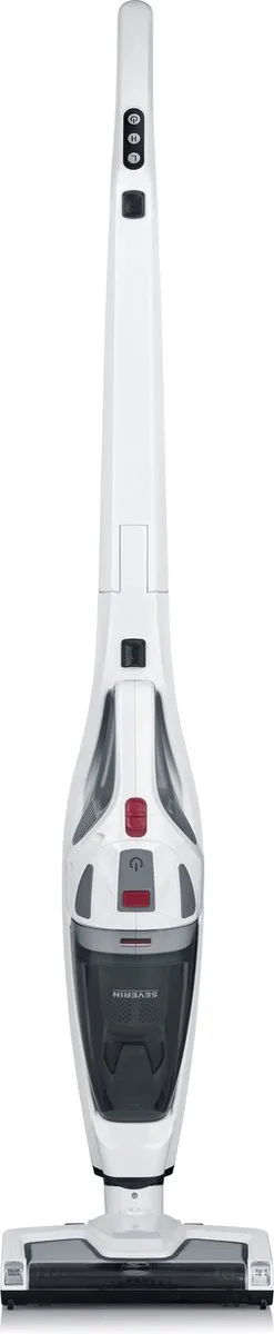 Severin HV 7173 - draadloze 2-in-1 hand en steelstofzuiger Wit