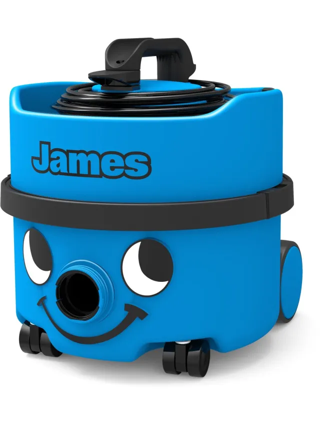 Numatic James JVP180-11 / JVP187-11 - Stofzuiger met zak - Sky Blue