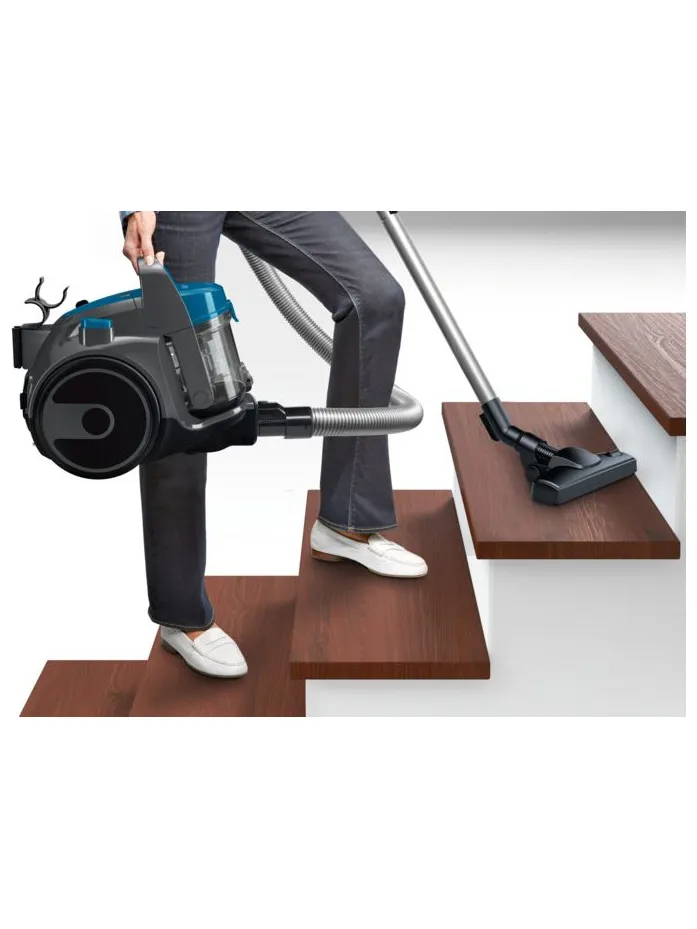 Bosch BGS05A220 stofzuiger zonder zak blauw, foto 3