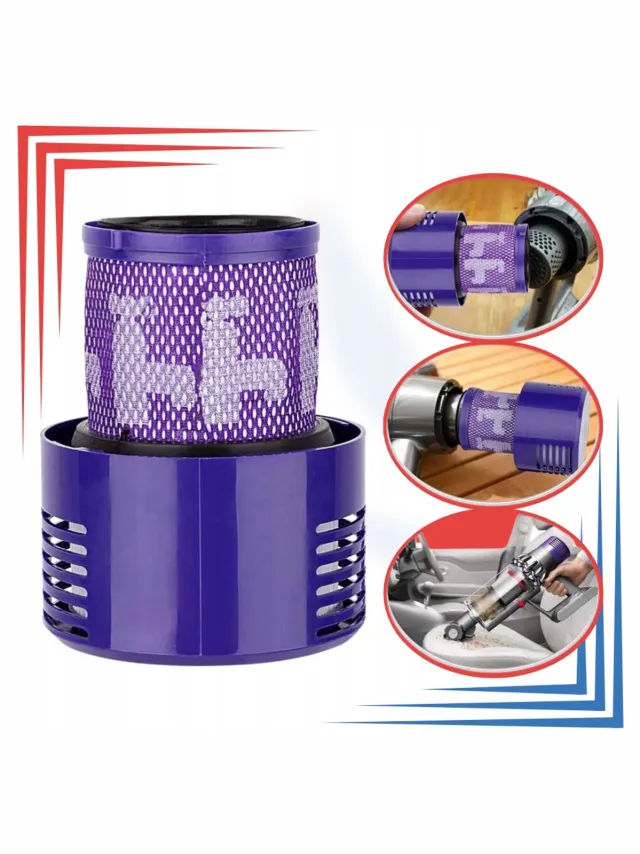 AreoSe HEPA-filter voor Dyson V10 - 2 stuks