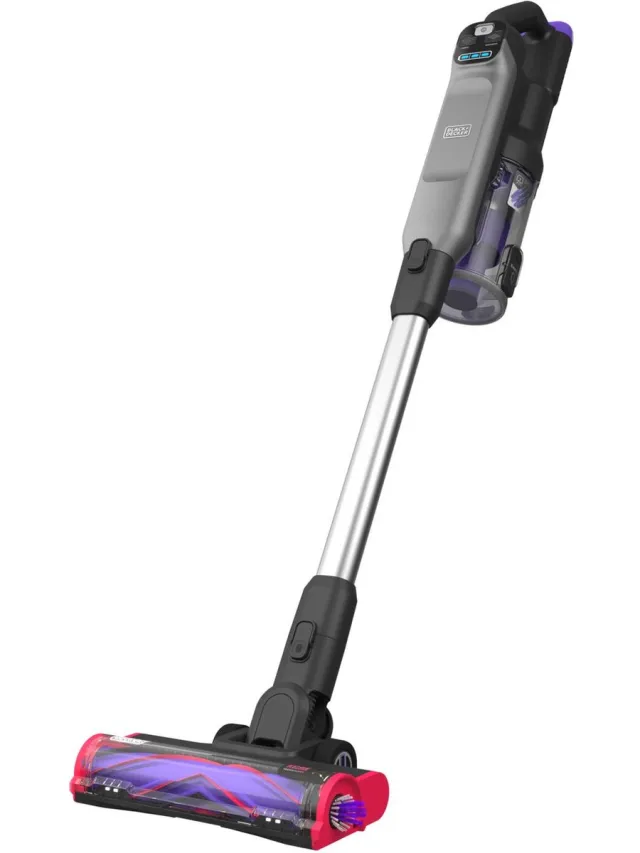 Black & Decker BLACK+DECKER Steelstofzuiger 21.6V 4.0Ah 2IN1 Brushless PET Steelstofzuiger met accessoires - BHFEA640WP-QW Grijs