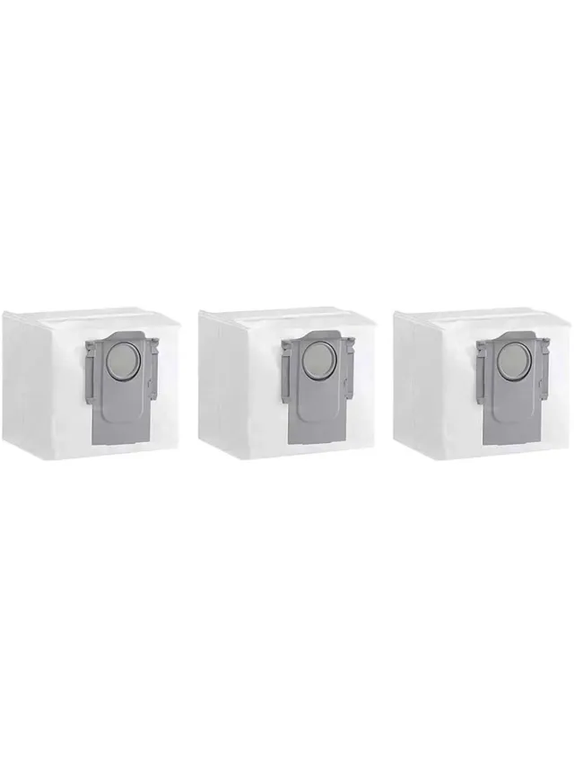 Wclavion Stofzakken 3-delige set - Geschikt voor Roborock S7 Pro Ultra/S7 MaxV Ultra/S7 Max Ultra stofzuigers
