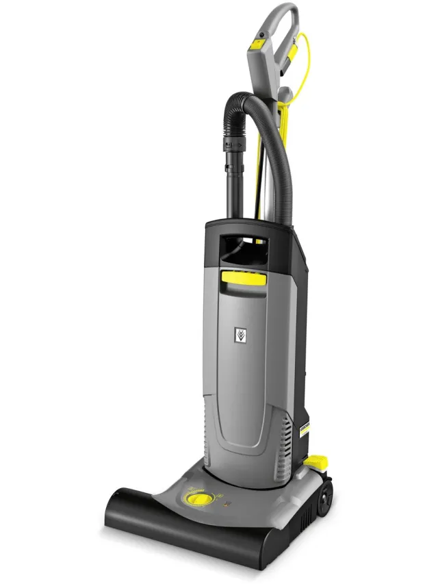 Kärcher CV 38/2 Adv Professional Tapijtstofzuiger - 850 W - Werkbreedte 38 cm - Kabellengte 12 m - Geïntegreerde accessoirehouder Antraciet