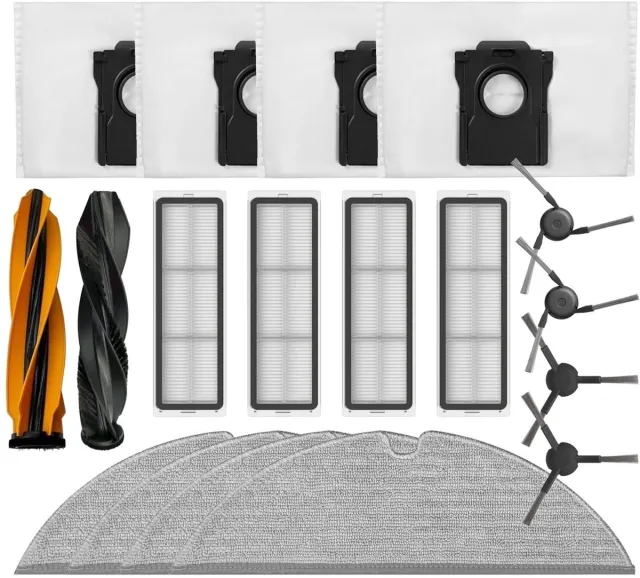 Plus.Parts Dreame D20 Plus en D20 Pro Plus Onderhoudsset (Plus.Parts® alternatief voor RAK72 / RAK73) Overig
