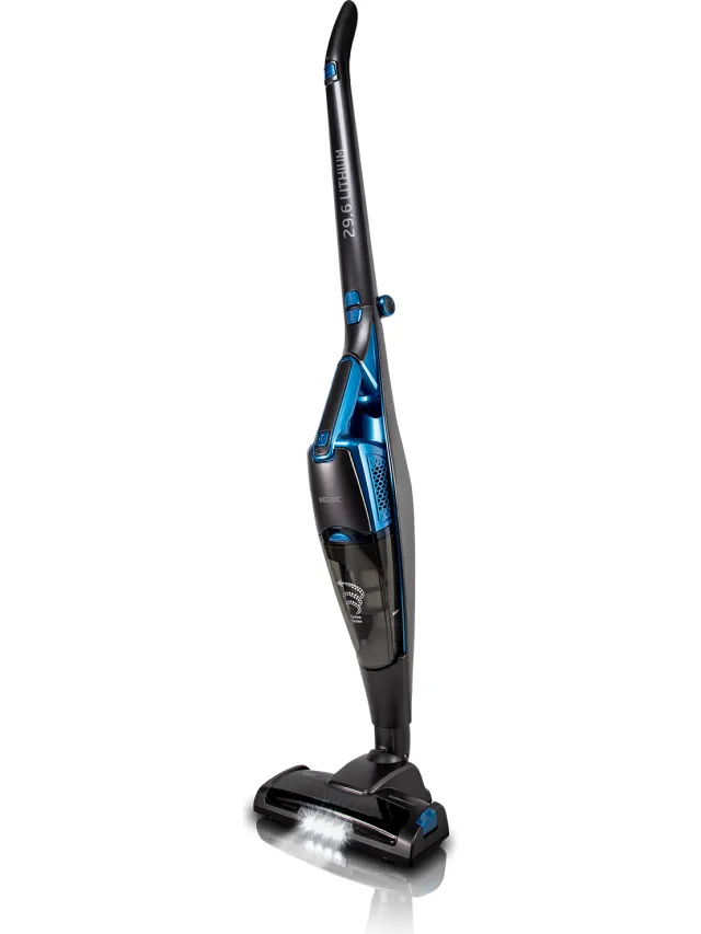 Koenic Kvr 29620 - Steelstofzuiger Incl. Kruimelzuiger Accuduur 40 Min Blauw