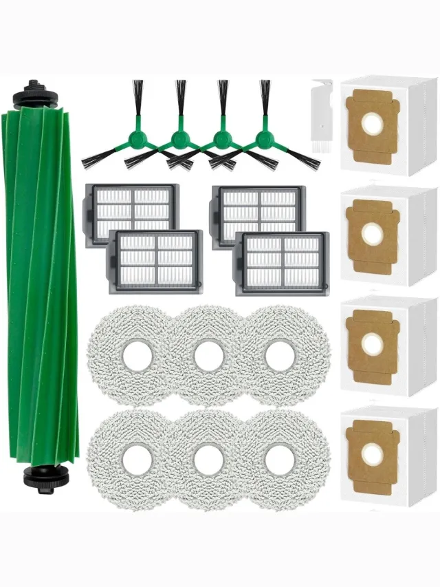 Inf Vervangingsonderdelenkit voor iRobot Roomba Plus 505/405 Combo - Verbeterde reinigingsprestaties Multicolor