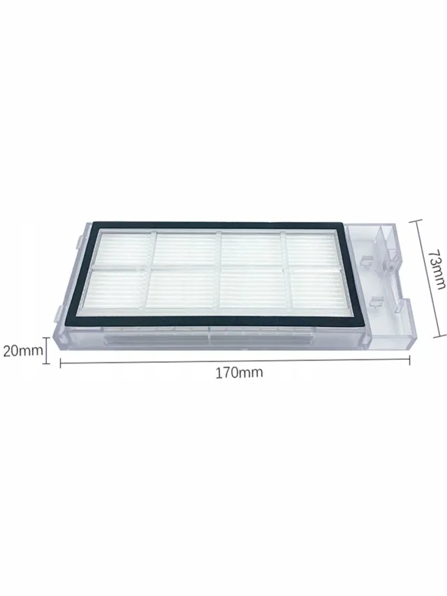 AreoSe HEPA-filter voor Xiaomi Roidmi EVE Plus - skuteczna ochrona przed alergenami - 3 stuks