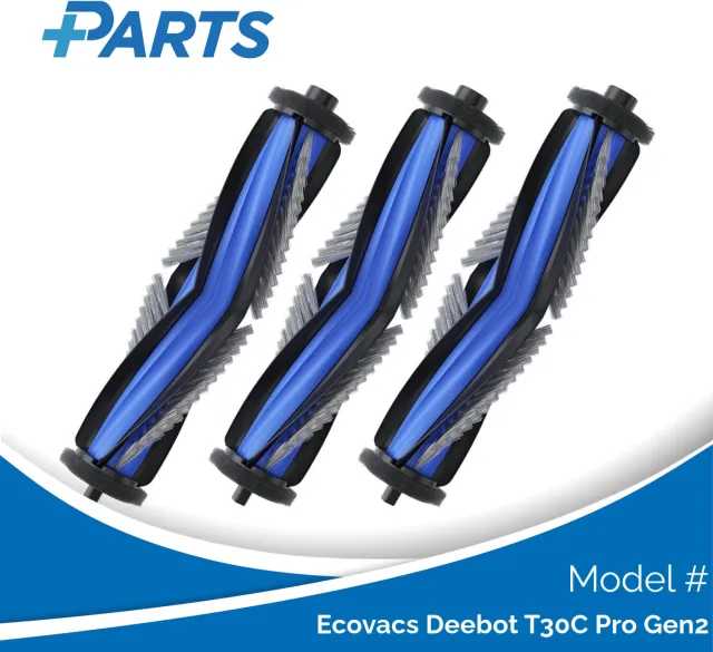 Plus.Parts Ecovacs Deebot T30C Pro Gen2 Borstels (3 Stuks, Plus.Parts® alternatief voor DMB010027) Overig