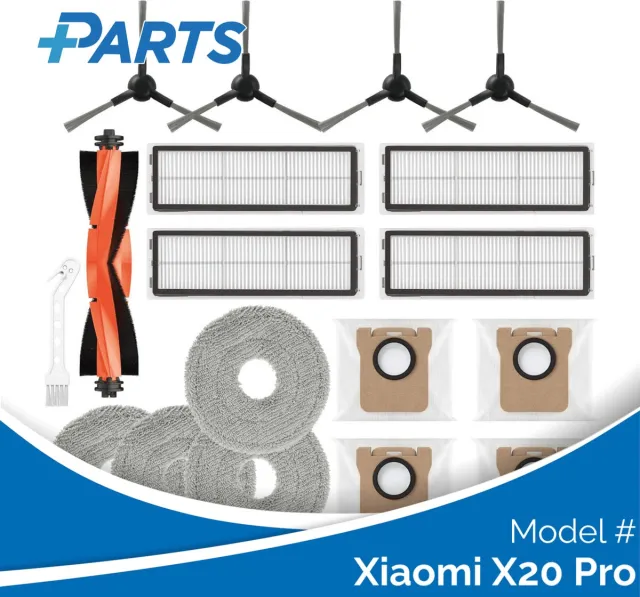 Plus.Parts Xiaomi X20 Pro Onderhoudsset (Plus.Parts® alternatief voor D109GL-KIT) Overig