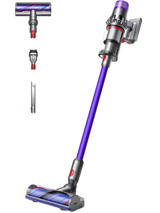 Dyson V11 Advanced - Steelstofzuiger Incl. Kruimelzuiger Accuduur 60 Min Paars