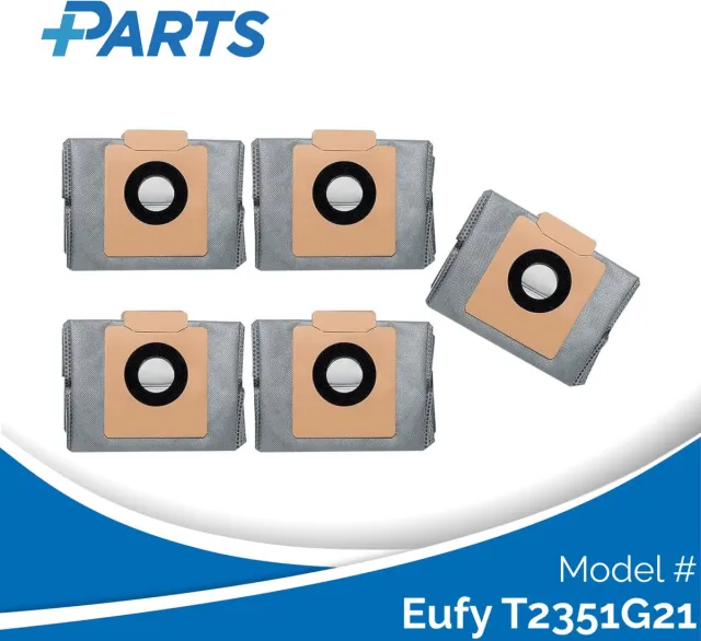 Plus.Parts Eufy T2351G21 Stofzakken (5 Stuks, Plus.Parts® alternatief voor T29F70A2) Overig