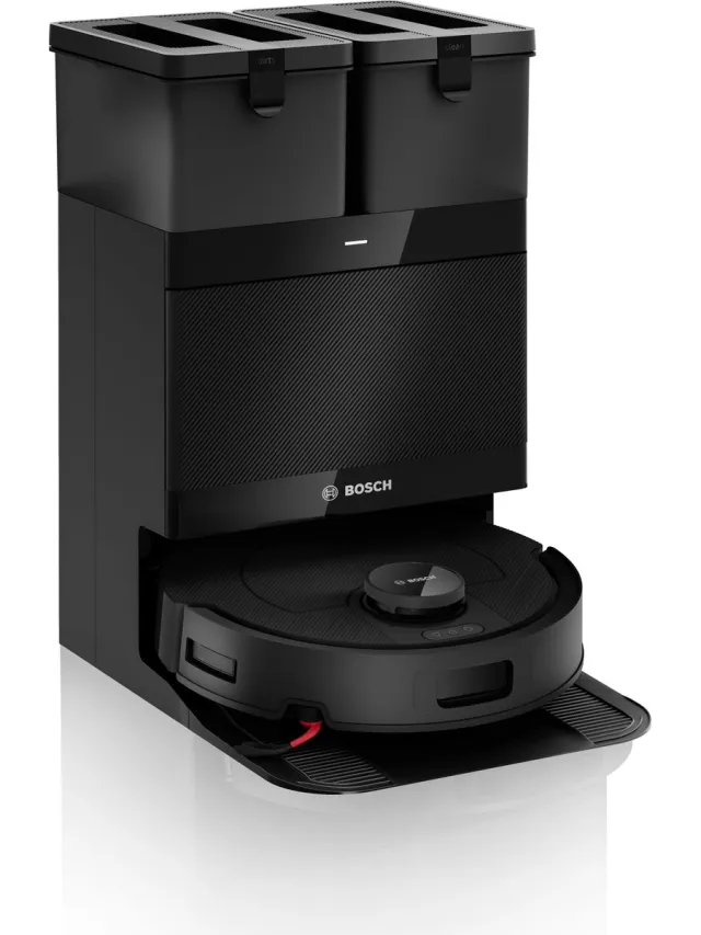 Bosch BCR2S1B Spotless 2 - Robotstofzuiger met dweilfunctie - Zwart