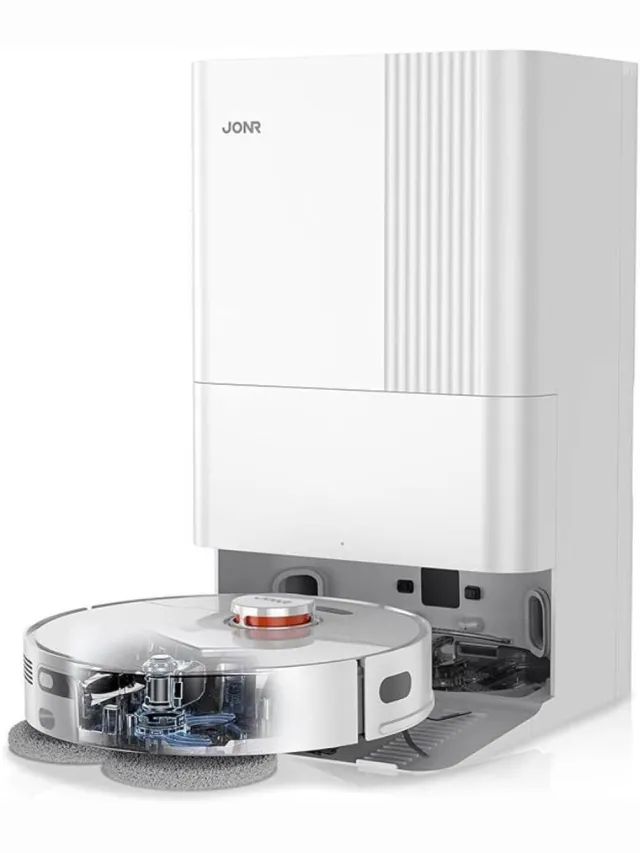 Jonr P20 Pro Robotstofzuiger - Wit