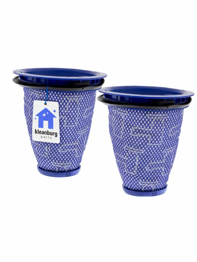 Kleanburg Geschikt voor Dyson Big Ball Filter (2 stuks) Alternatief voor Dyson Big Ball Series – Vervangt 967371-01 Paars