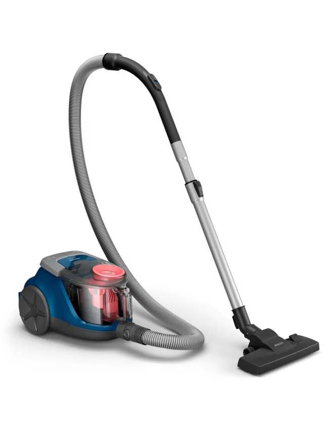 Philips Stofzuiger zakloos 2000 Series - Nylon - 850 W - 1 Liter Blauw, Perzik