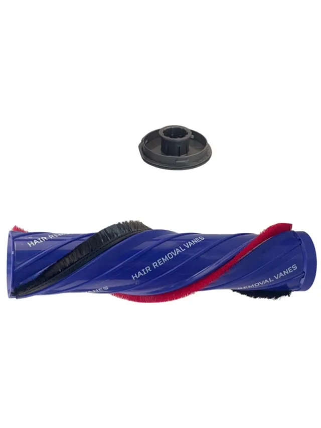Inf Direct Drive Anti-Tangle Borstelkop Roller Compatibel met Dyson V10 V11 V15, Koolstofvezel Multicolor