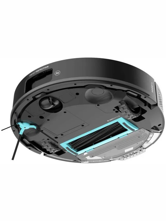 Cecotec Conga Y80 – Robotstofzuiger en dweil – 13.000 Pa Zwart