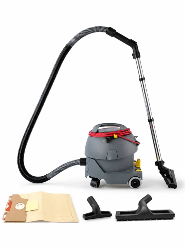 i-VAC 5 - stofzuiger - 230V (850W) - PRO - ivac5 incl parketzuigmond en stofzak Grijs