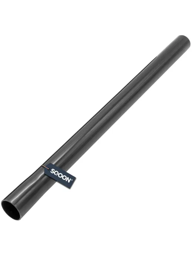 SQOON Kunststof zuigbuis 32 mm x 500 mm - geschikt voor Electrolux, Nilfisk, Numatic & Home Electronic stofzuigers Zwart