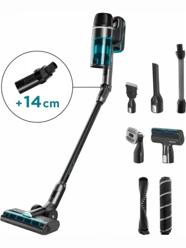 Concept Steelstofzuiger ICONIC Animal Smart Flex 29,6 V Zwart