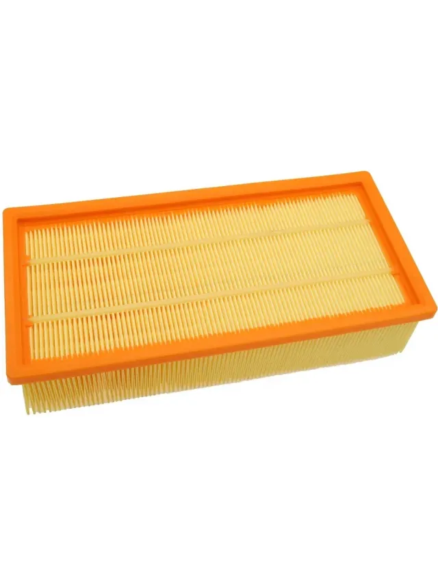 Staru Vervangfilter, Filter geschikt voor Kärcher NT65, zie lijst, vervanging voor Karcher 6.904-283.0 oranje