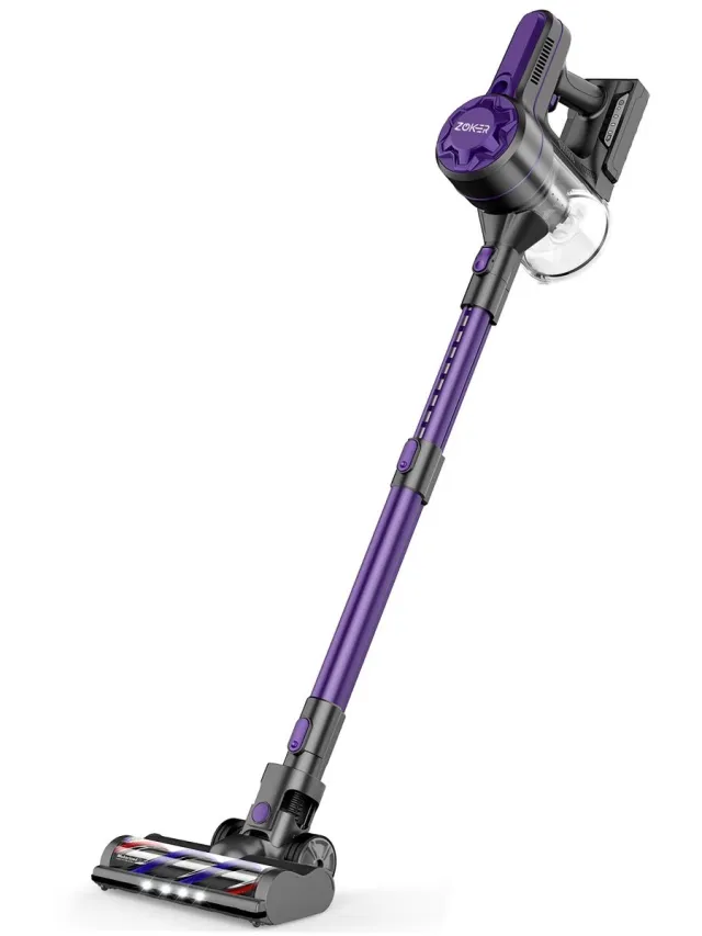 Zoker Steelstofzuiger V07 purple