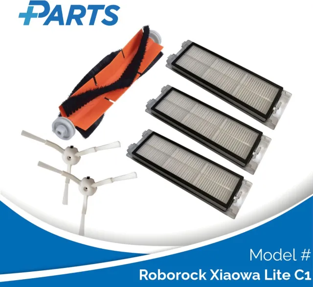 Plus.Parts Roborock Xiaowa Lite C1 Onderhoudsset (Plus.Parts® alternatief voor S50 / S60 MAINTENANCE SET) Overig