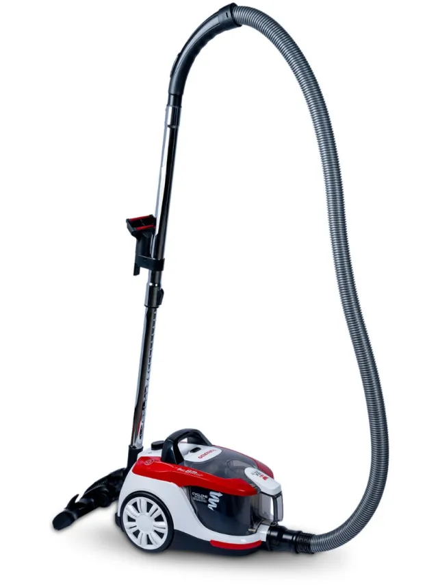 Tornado Stofzuiger VCCKC800RC800 W Zakloze Cilinderstofzuiger met 5 m Snoer & HEPA-filter Rood;Wit