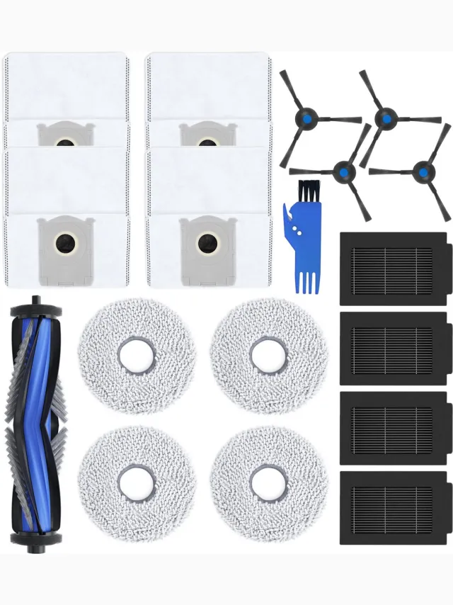 Plus.Parts Ecovacs Deebot T50 Max Omni en T50 Max Pro Omni Onderhoudsset (Plus.Parts® alternatief voor DKT060202) Overig